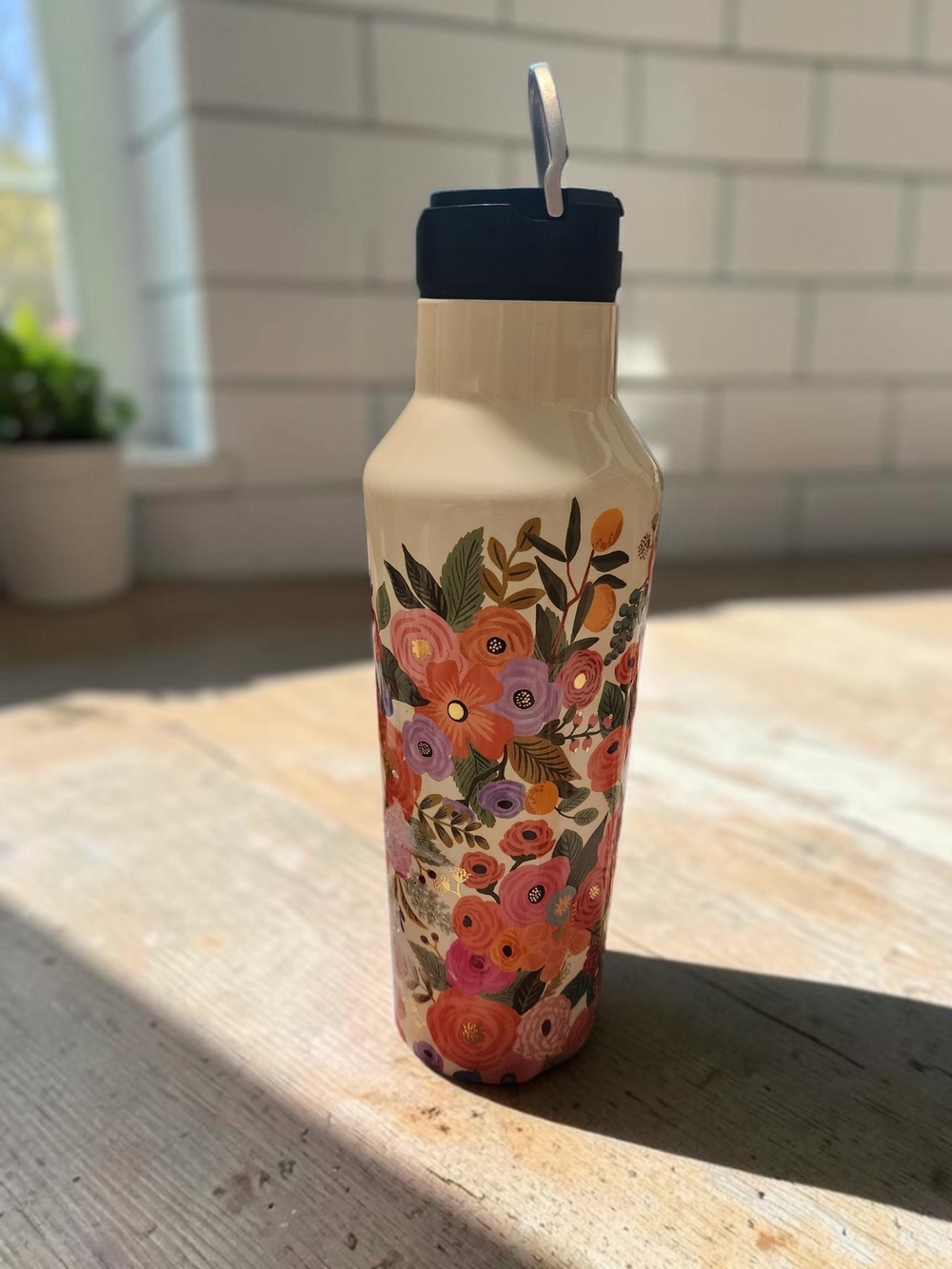 Rifle Paper Co x Corkcicle Sport Canteen Garden Party NWT